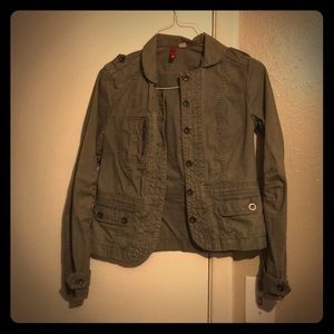 Army green jacket
